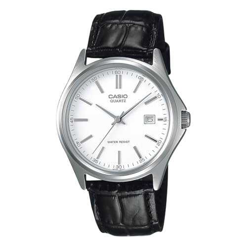 Tommy Hilfiger Analog Grey Dial Leather Strap Watch for Men
