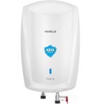 Havells Signa 5L Instant Water Heater(Geyser) with Anti Rust Aqua Shield| Twin LED Indicator| Shock Proof Body| ISI Marked| Fire Retardant Power Cord| Warranty- 5Yr on inner tank & 2Yr comprehensive