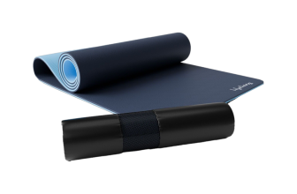 Lifelong Dual Color TPE Material Yoga Mat for Women & Men 6 mm Yoga Mat