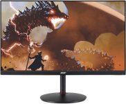 Acer Nitro 68.58 cm (27 inch) Quad HD LED Backlit IPS Panel Height Adjustable Gaming Monitor (XV272U)(Response Time: 1 ms, 144 Hz Refresh Rate)