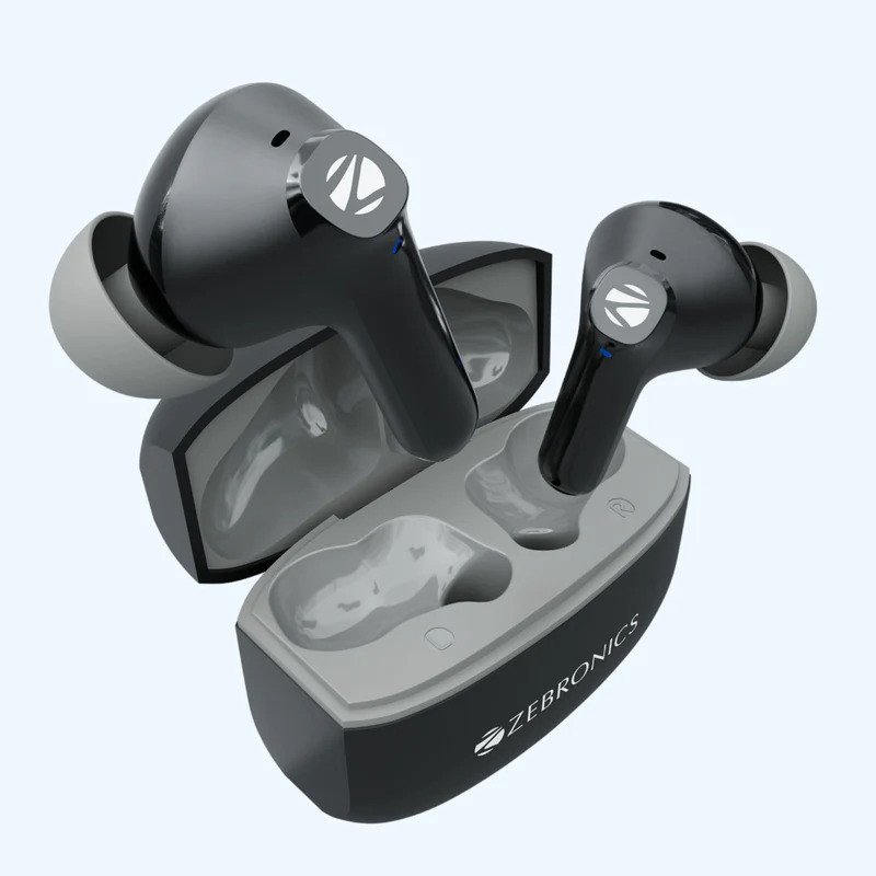 boAt Nirvana Lucid w/ 32 dB ANC, Multi-Point Connectivity, in-Ear Detection, 60HRS Playback, Hearables App, 4 Mics ENx, IPX5 Truly Wireless in Ear Earbuds, TWS Ear Buds(Zinc White)
