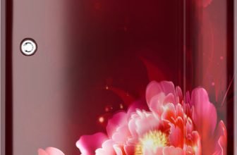Panasonic 230 L Direct Cool Single Door 3 Star Refrigerator(Becky Red Floral, NR-A242CFRN)