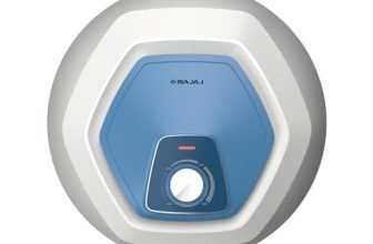 Bajaj Armour Contempo 25L Storage Water Heater | 5 Star Bathroom Geyser | Faster Heating | Thermo-Knob | Shock-Resistant | Rust-Proof | Child Safety | 7Y Tank | 6Y Element | 2Y Warranty | White