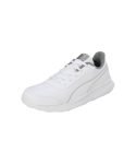 Puma Mens Dazzler White-Smokey Gray-Silver Sneaker – 11 UK (39178204)
