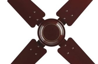 Bajaj Maxima 600 MM Ceiling Fan | High Speed | Double Ball Bearing | Quick-start High Torque Motor | 2-Yr Warranty 【Brown】