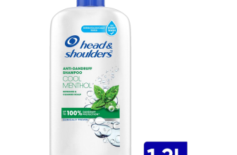 HEAD & SHOULDERS Anti Dandruff Shampoo Cool Menthol For Men & Women(1.2 L)