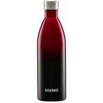 Amazon Brand – Solimo 1000ml Stainless Steel Vacuum Insulated Bottle | Double-Wall Insulation, Leak-Proof, 24 Hours Hot and Cold | for Work, Home, Commute and Travel | Red & Black