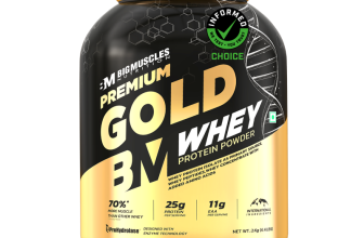 BIGMUSCLES NUTRITION Premium Gold Whey Protein(2 kg, Chocolate Brownie)