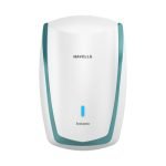 Havells Instanio 3L Instant Water Heater(Geyser)| Temp. Sensing LED Indicator| Rust & Shock Proof Body| ISI Marked|Warranty: 5 year on Inner Tank| High Rise Compatible (White Blue)