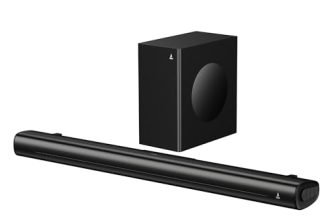 boAt Aavante 2.1 2450, 240W Signature Sound, 2.1-Channel with Wireless Subwoofer, BT v5.4, Multiple Ports, EQ Modes, Bluetooth Sound bar, Home Theatre Soundbar Speaker (Premium Back)