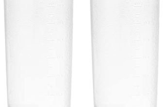 Amazon Brand – Solimo Plastic Oil Dispenser, Set of 2 (1 L each), Dark Blue