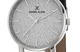 Daniel Klein Leather Analog Grey Dial Women’s Watch-DK.1.12451-1