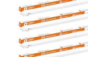Orient Electric Grace Pro 20W LED Batten| 2000 lumens Bright Light Output| LED tubelight for Home| Sleek & Stylish Design| Non-breakable Polycarbonate housing | Pack of 4