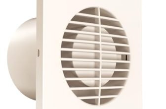 Goldmedal Vent Pro 150 mm Exhaust Fan for Kitchen, Bathroom & Office | High-Speed Motor | Strong Air Suction | Ivory | Cut-Out Size: (Ø146 mm)
