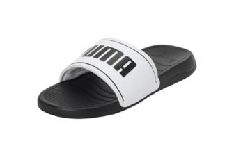 PUMA | Slide Max Slides | Black-White | 9UK