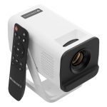 Zebronics Android Smart LED Projector, 4K UHD Support, 4000 Lumens, 100″ Screen Size, 240° Tiltable, Auto Keystone, OTT Apps (Netflix, Prime), Miracast, WiFi, BT v5.4, HDMI, USB (Pixaplay 35)