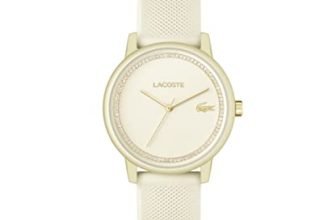 Lacoste Lacoste.12.12 Go Qtz Basic Champagne Round Dial Women’s Watch | Champagne Silicone Material | Strap Watch – 2001288