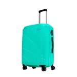Skybags Streax Medium Size (Check-in) Hard Case Trolley Bag, Turquoise