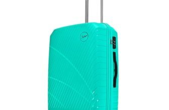 Skybags Streax Medium Size (Check-in) Hard Case Trolley Bag, Turquoise