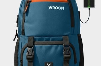 WROGN with Port and Rain Cover 40 L Laptop Backpack(Blue)