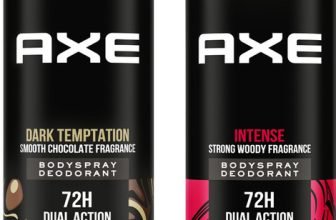 AXE Dark Temptation & Intense Deodorant Spray  –  For Men(430 ml, Pack of 2)