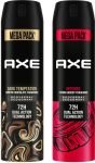 AXE Dark Temptation & Intense Deodorant Spray  –  For Men(430 ml, Pack of 2)