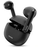 Noise Buds Mini Truly Wireless Earbuds (2026) | Half in-Ear Design | 40H Playtime | Quad Mic ENC for Clear Calls | 13mm Driver | Low Latency Gaming Mode | BT v5.3 | IPX4 Sweat Resistant – Jet Black