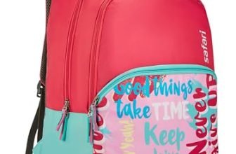 Safari Drip School Bag For Girls, Capacity – 36L, 2 Compartments Backpack For kids