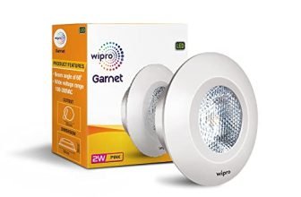 wipro 2w intergrated Spotlight Pink(Pack of 3)