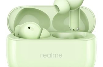 realme Buds N1 True Wireless in-Ear Earbuds with 46dB Hybrid ANC, 360° Spatial Audio, 12.4mm Dynamic Bass Driver, Upto 40Hrs Battery and Fast Charging (Energizing Green)