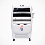 CELLO Gem 35 Litres Heavy Duty Vertical Commercial Air Cooler | High-Density Honeycomb Cooling Pads, Auto-Fill Water Technology, Powerful Air Flow | Long Life Air Cooler For Office & Personal Use