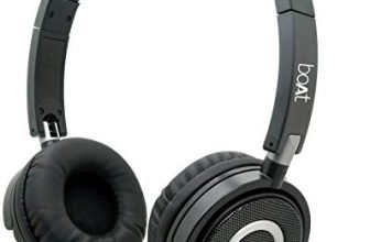 boAt Bassheads 900 Wired On Ear Headphones with Mic (Carbon Black)