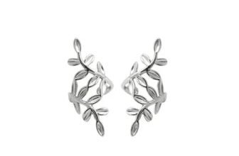 Leaf Branch Earrings for Women