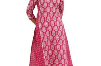 Libas Printed Pure Cotton Straight Kurta With Trouser-400450RL