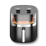 Havells Prolife Stellar Chef Smartchoice Air Fryer 5.5 Ltr|1500 Watts|See Through Window|Aerocrisp Tech: Rapid air circulation in every direction|Non Stick Silicon Coated Basket|2 Year Brand Warranty