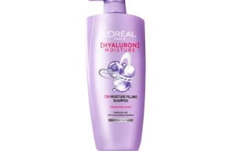 L’Oreal Paris L Oral Moisture Filling Shampoo, With Hyaluronic Acid, For Dry & Dehydrated Hair, Adds Shine Bounce, Hyaluron 72H, 650Ml. | 650Ml