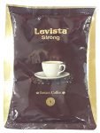 Levista Strong Instant Coffee (100 Gram Pouch) | Premium Blend of 60% Coffee & 40% Chicory| Caffeine Coffee with Rich Bold Flavour for an Energising Experience