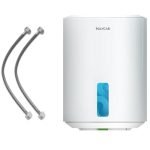POLYCAB Emerald Plus 5-Star 10 Litre Water Heater (Geyser) | Free Connecting Pipe | 5-Year Tank Warranty| Faster Heating, For High Rise BuildingShock Resistant (White)