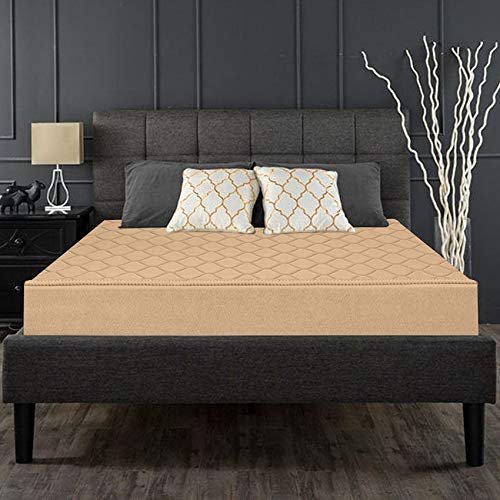 Coirfit SLEEPSPA Orthopedic Comfort Mattress Queen Size 75x60x4 – High-Density (HR) Foam with Pressure-Relieving Brezza Coir | Back Pain Relief, Durable Construction | Enhances Sleep Experience