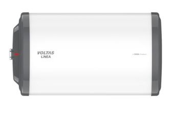 Voltas Linea 10L 3 Star Horizontal Mounting 2000W Water Heater, with Quartzline Technology (Glassline Tank), Warranty: Tank 7 Years, Element 3 Years, 2 year Comprehensive