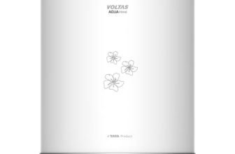 Voltas Aqua Prime 10L, 4 Star Vertical Mounting 2000W Water Heater, with Quartzline Technology (Glassline Tank), Warranty: 2 year on product, 3 year on element, 7 year on tank