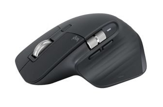 Logitech MX Master 3S Bluetooth Edition Wireless Mouse, No USB Receiver – Ultra-Fast Scrolling, Ergo, 8K DPI, Track on Glass, Quiet Clicks, Works with Apple Mac, Windows PC, Linux, Chrome – Graphite