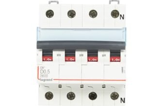 Legrand DX3 TPN D0.5A AC MCB