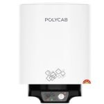 POLYCAB Celestia 5-Star 15L Water Heater (Geyser) | 5-yr tank & 2-yr product warranty | Temperature Control Knob | Enhanced Safety, Rust Proof Tank | Efficient Heating【White】