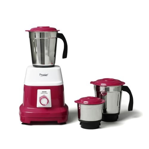 Havells Prisma 750 W 3 Jar Mixer Grinder| 3 Speed With Pulse Function| Air Vent Technology| Stainless Steel Blades| Wider Mouth Jars| Overload Protecton| 2-Year Product Warranty (Black)