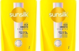 Sunsilk Nourishing Soft & Smooth Shampoo, 650 ml (Pack of 2)