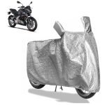 Sulfar Bike Cover for Bajaj Pulsar F250 (2026 Relaunch) (Sports Semi-Faired) | Waterproof, Dustproof & UV Protected | All Weather Two Wheeler Cover (Silver) New 2026 Variants