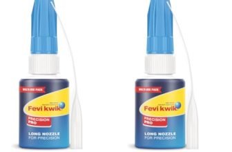 Fevikwik Precision Pro 8 GM (Pack of 2) | Strong all purpose instant glue for accurate repair | application on hard to reach places | mess free| Storable | Multi-use pack
