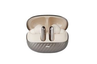 HP H250 Wireless Earbuds; Upto 80 Hours Playtime; Fast Charge; Water Resistant; Compatible with Tablets, Smartphones, PCs, and Other Devices with Bluetooth, 1 Year Warranty, Crème (AB3D7AA)