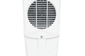 CG Beluga 115L Desert Air Cooler for Home | Inverter Compatible | Ice Chamber | Castor Wheels | Water Level Indicator | Up to 45 Ft Air Throw | 3 Yr Motor and Pump Warranty | 1 Yr Product Warranty